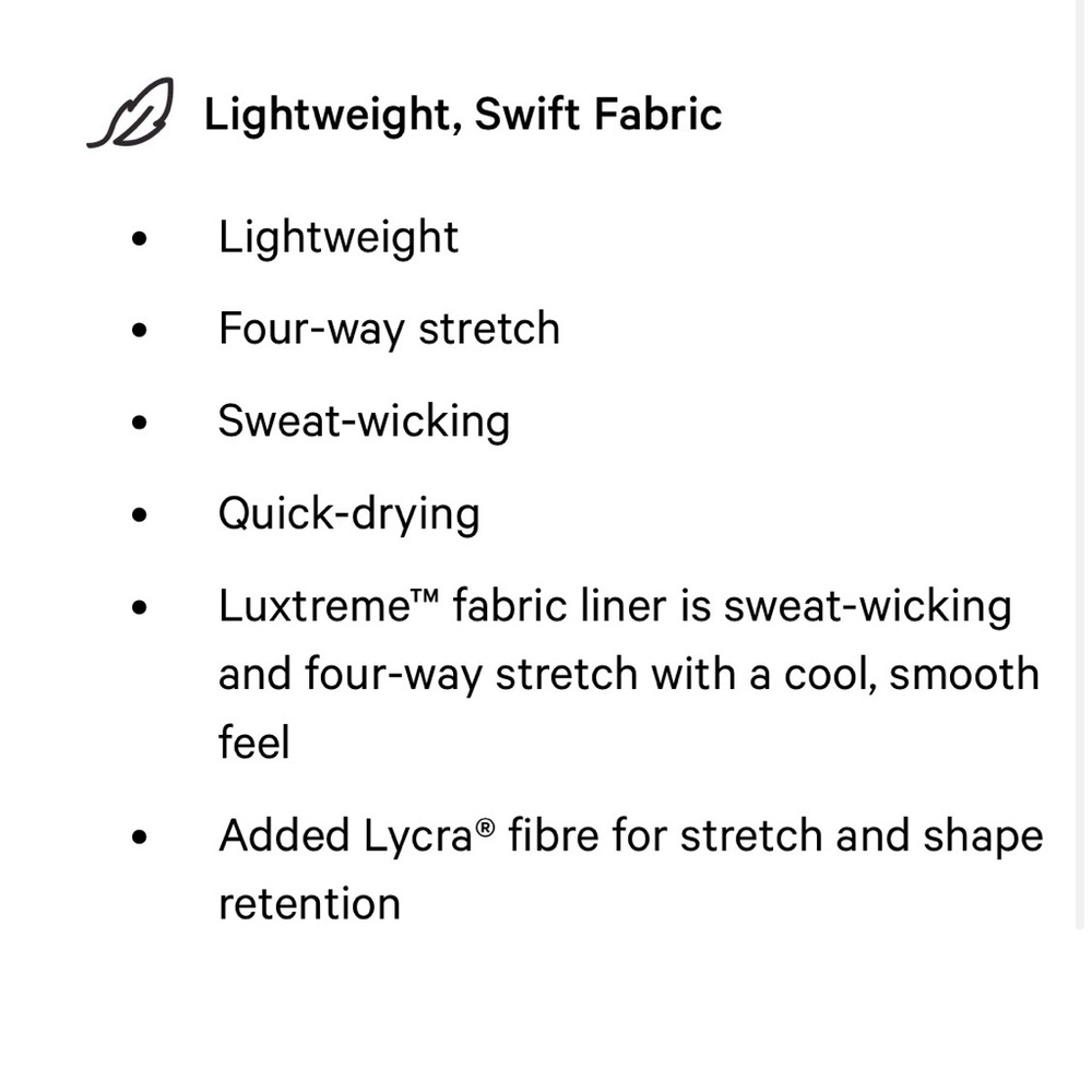 Lululemon Pace Rival Mid-rise Skirt, size 6. - Picture 8 of 10